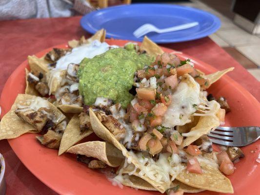 Super Nachos with Chicken