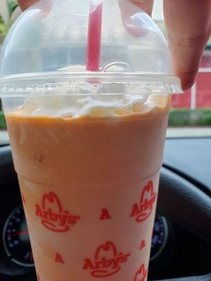 The Orange Creme milkshake from Arby's