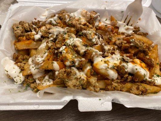 Vegan Buffalo Chicken Fries