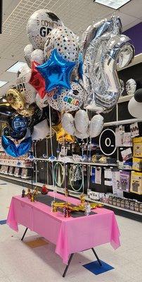 6'21'2022 Nice Graduation Balloon Bouquets... a little over-priced