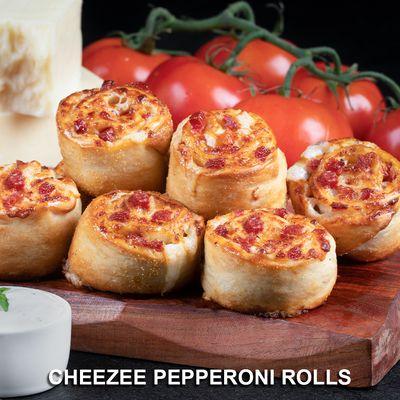 Cheezee Pepperoni Rolls