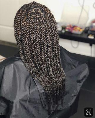 Feed-In 2 strand twist extensions