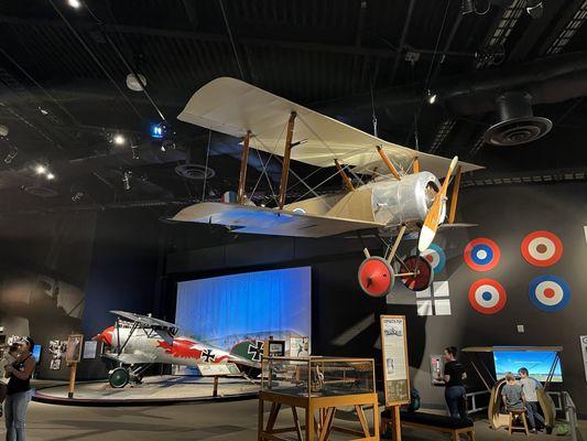 Part of the WW1 display