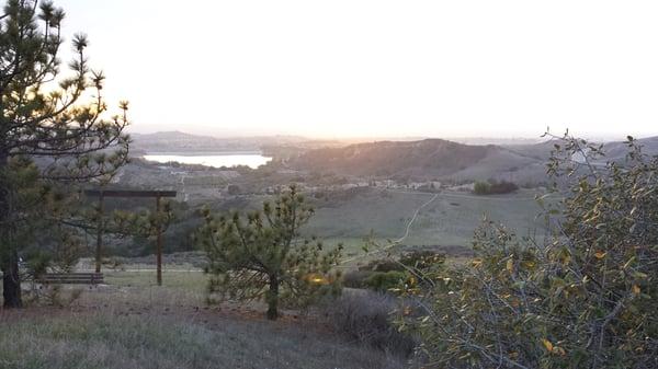 View into Mission Viejo and Irvine