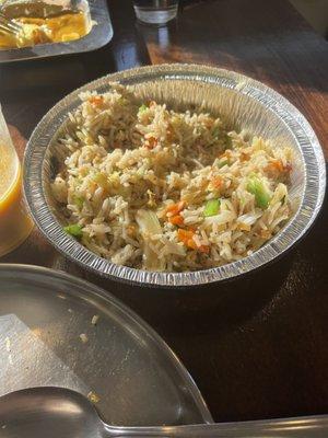 indo-Chinese vegetable fried rice