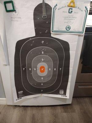 First time shooting