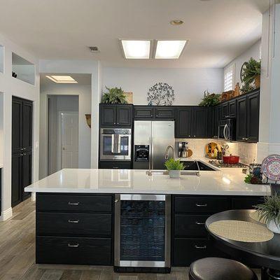 Kitchen Remodel Client Photos ! We Love Our Locals :)