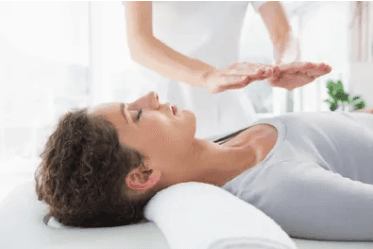 Reiki - A Japanese technique for stress reduction and relaxation that also promotes healing