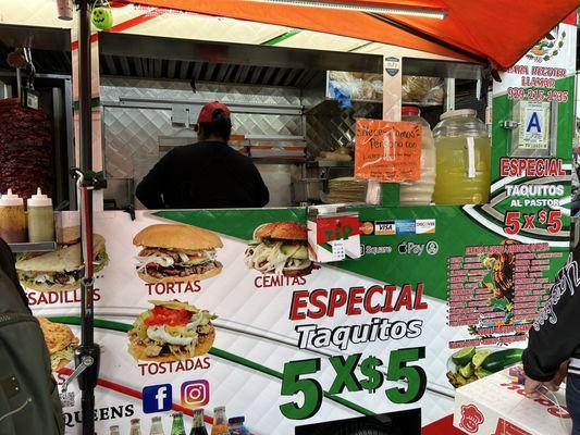 Front part of Food Truck