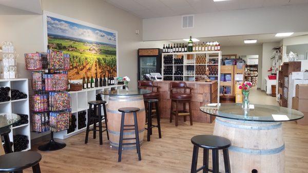 Tasting room featuring our own fine wines.