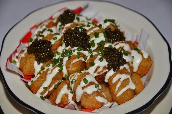 Tater tots and caviar