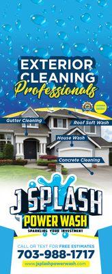 Professional exterior cleaning service