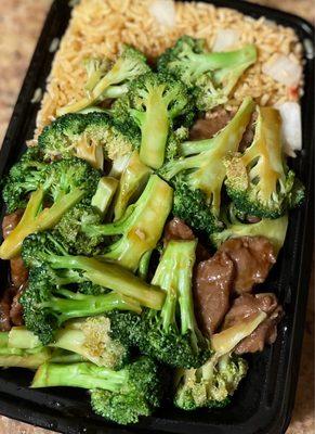 Broccoli Beef combo