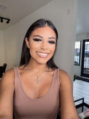 Makeup look