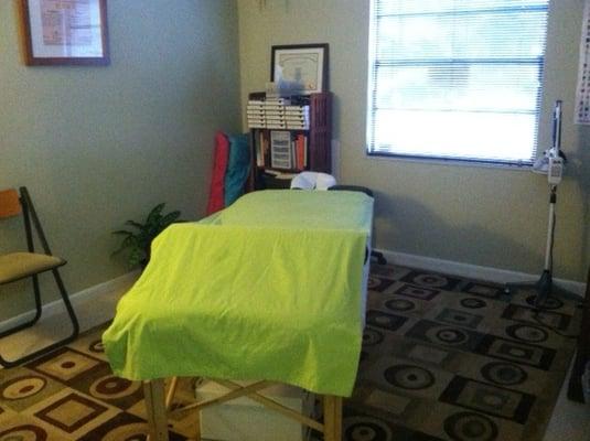 Acupuncture room