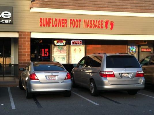 Sunflower foot massage in Westminster