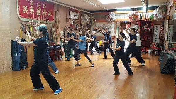 Tai Chi practice