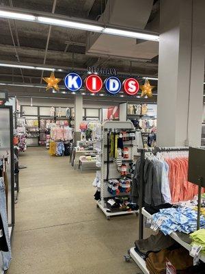 Kids section