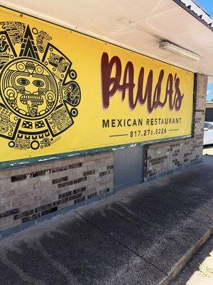 Front of Paula's