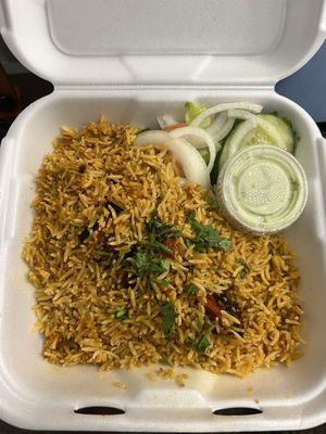 Chicken Dum Chk Biryani