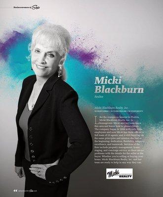 Micki Blackburn-Nagel  Broker/Owner