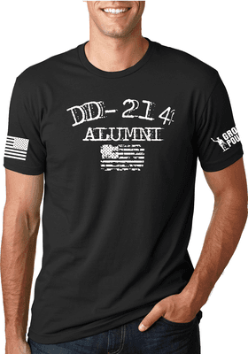 Order your DD214 T-shirt online @ groundpound-graphics.com