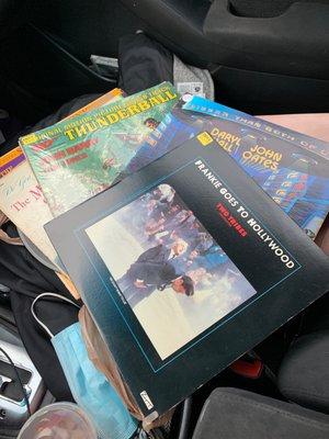 Records and laserdiscs at reasonable prices!