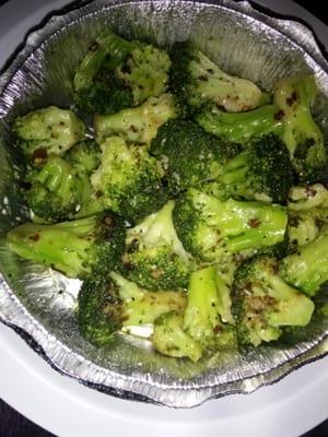 A nice change from salads once in a while. Tender broccoli with perfect amount of seasonings