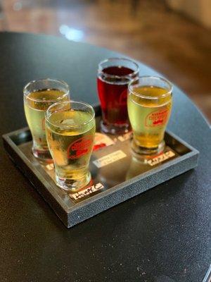 Cider flight