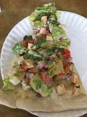 Chicken caesar slice