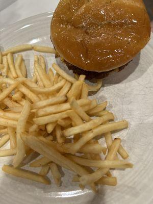 another burger and fries