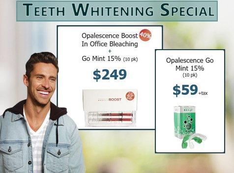 Need teeth whitening? Check out our new special!