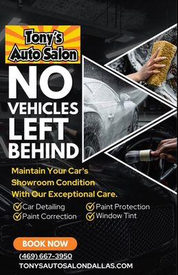 Tony’s Auto Salon Dallas