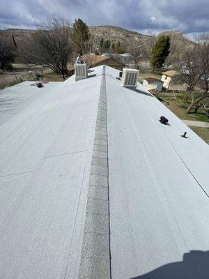 New roof on house #2! Thanks Steve!!