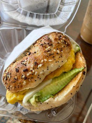 Egg and Cheese Breakfast Sandwich