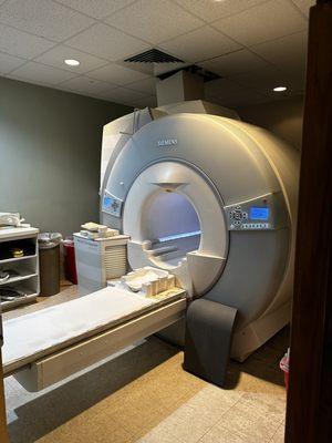 MODERN Siemens MRI scanner.