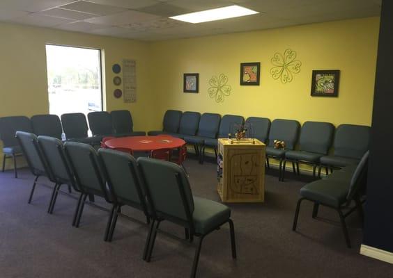 Wylie Children's Medical Clinic's waiting room