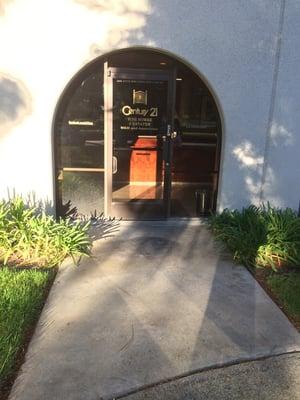 Front door of the office on almaden expressway side