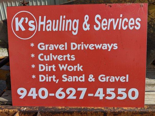 K's Hauling & Services