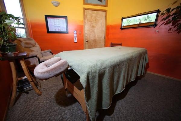 The "Sunshine" Room, one of our 5 treatment rooms at the LTWC.