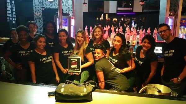 Strike a pose. Miami's top bartending school  786Bartend