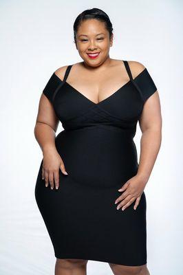 Plus Size Bandage Dress