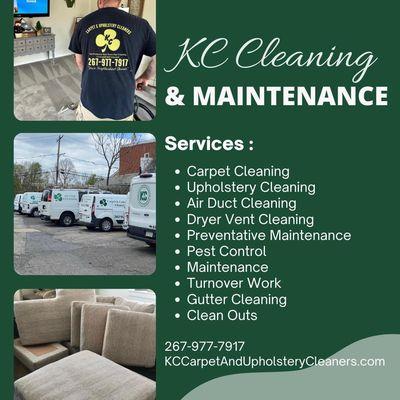 KC Carpet And Upholstery Cleaners