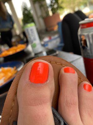 Horrible pedicure