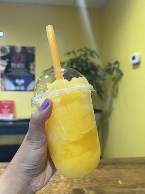 Mango slushie