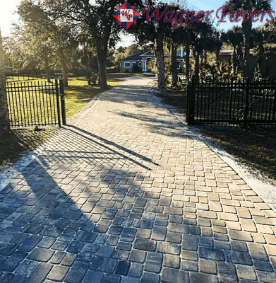 Wagner Pavers Contractor paver driveway instalaltion in Brevard County FL