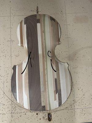 Mixed woods cello