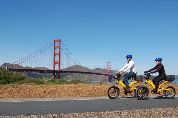 Bike Path to the Bridge