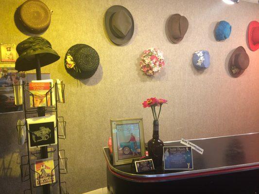 We have so many vintage hats!