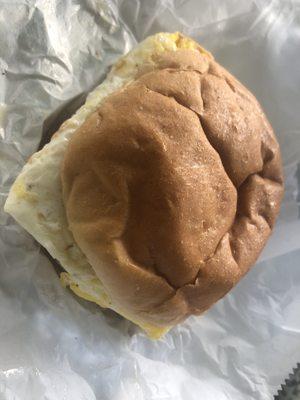 Sausage egg and cheese